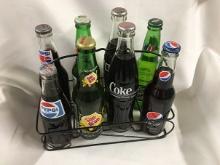 Full Soda Bottles and Carrier