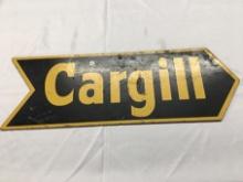 12  x 37 in. One Sided Cargill (Board) sign