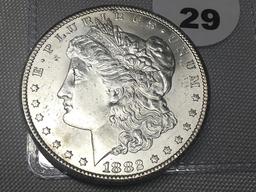 1882-CC Morgan Dollar, AU