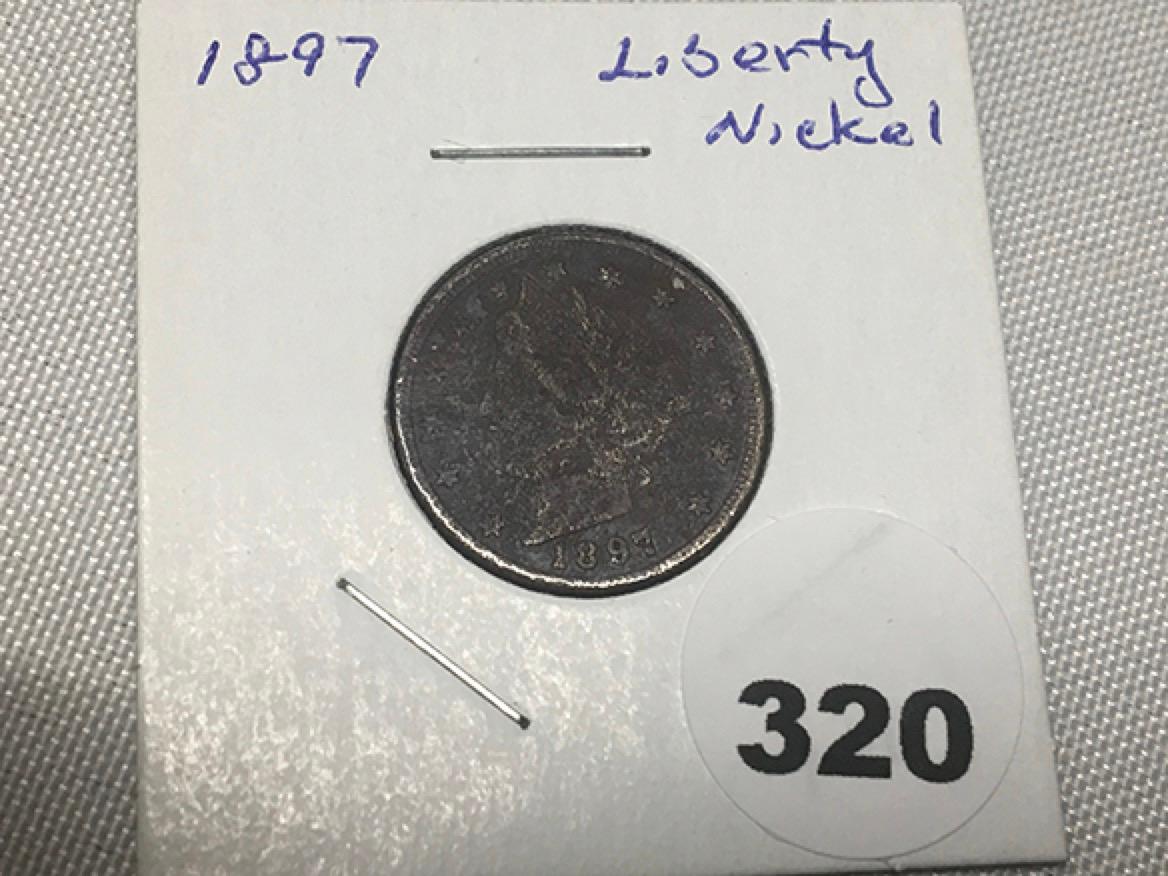 1897 'V' Nickel