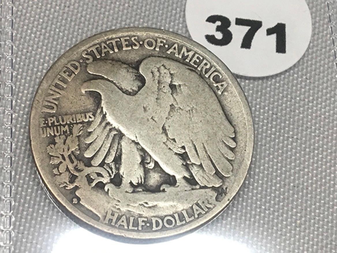 1935-S Walking Liberty Half dollar