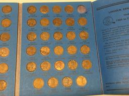 Partial 1909-1940 Lincoln Cent Book