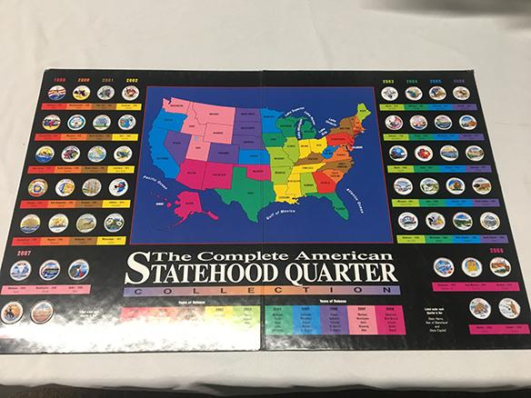 Complete Colorized Statehood Quarter Collection