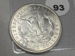 1921-D Morgan Dollar, AU