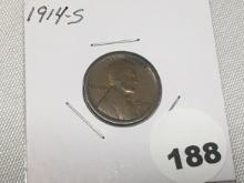 1914-S Lincoln Cent