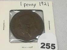 1921 One Penny
