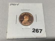 2001-S Proof Lincoln Cent
