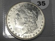 1883-O Morgan Dollar, AU