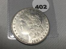 1881 Morgan Dollar Unc