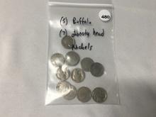 Buffalo & Liberty Head Nickels