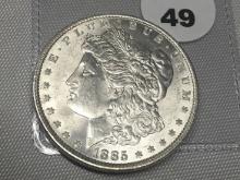 1885 Morgan Dollar, AU
