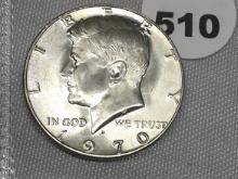 1970-D Kennedy Half Dollar, UNC