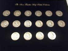1948-1963 Kennedy Half Dollar Collection In Case