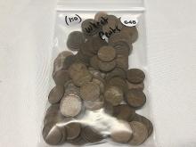 (150) Wheat Cents