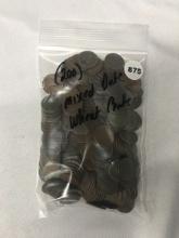(200) Mixed Date Wheat Cents