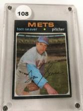 1971 Topps #160, Tom Seaver
