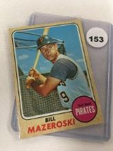 1968 Topps #390, Bill Mazeroski