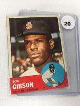 1963 Topps Bob Gibson #415