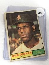 1961 Topps #211, Bob Gibson