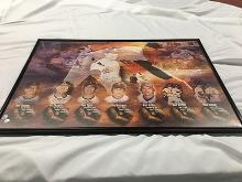 Framed Poster with Autographs