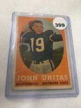 1958 Topps John Unitas #22