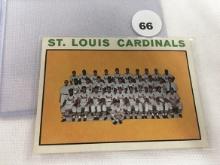 1964 Topps #87, St. Louis Cardinals 1963