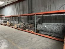 (6) Sections Of Pallet Racking ( Racking Only Contents Sell Separate)
