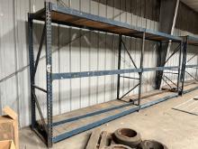 (2) Sections Of Blue Pallet Racking ( Racking Only Contents Sell Separate )