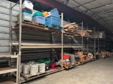 (3) Sections Of Pallet Racking ( Racking Only Contents Sell Separate )