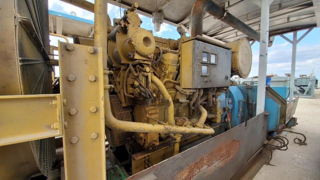 (2112431) CAT 3508 DIESEL ENGINE SN & HRS SEE  ENGINE REPORT W/ NATIONAL C-