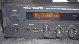 Vector Research Vrx-3500A Fm/Am Quartz Synthesized Stereo Receiver
