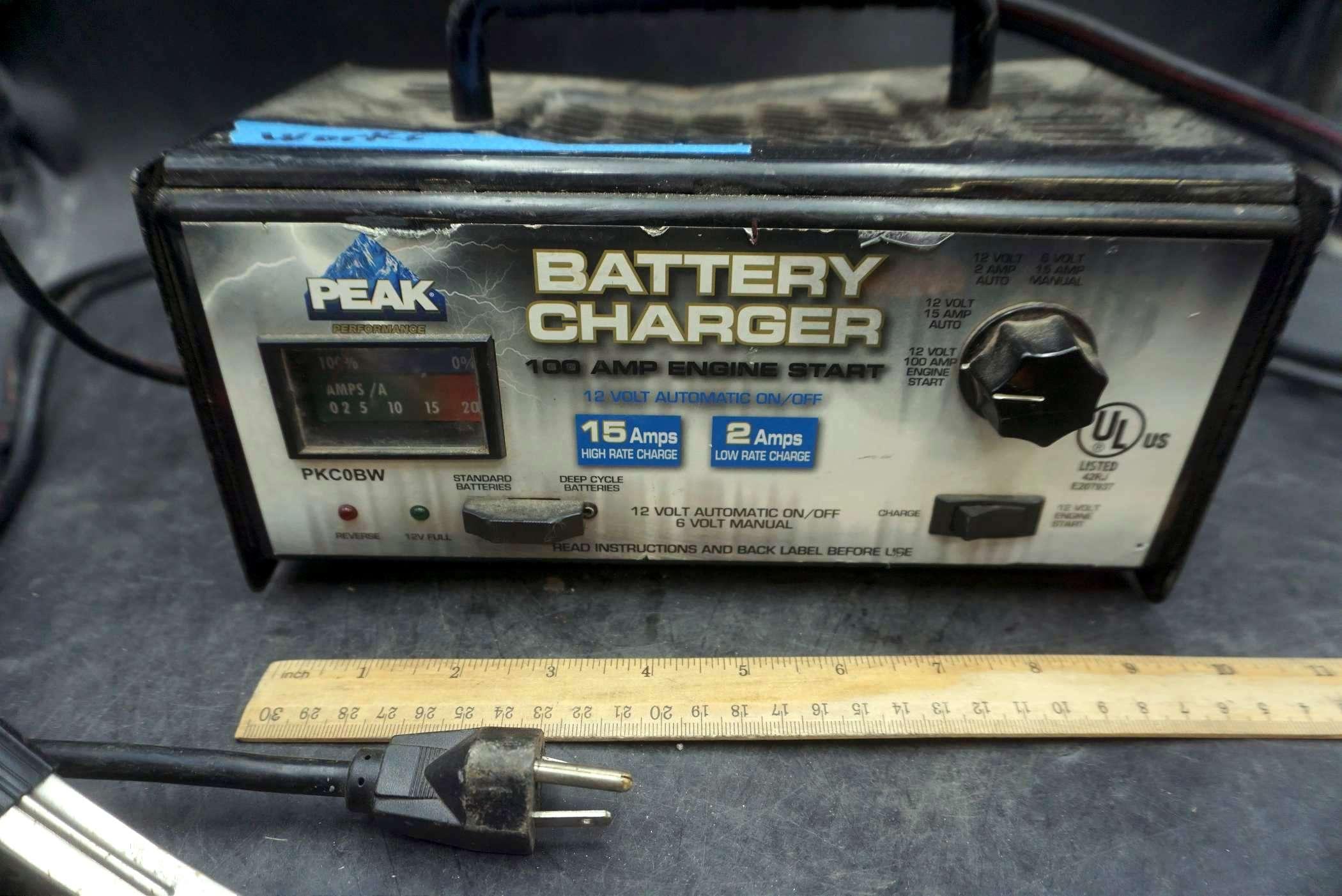 Peak Battery Charger (Works)