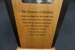 "The Essence Of Destiny" Battery Operated Clock
