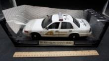 Signed San Bernardino County Sheriff Vehicle