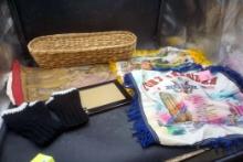 Basket, Tapestries, Picture Frame, Gloves