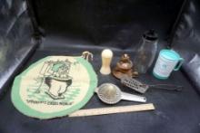 Spatula, Cup, Oil Lamp, Shaker, Toilet Cover, Juicer