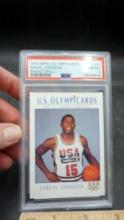 Psa Graded 1992 Impel Olympics Basketball Ard - Magic Johnson