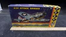 Hawk A24 Attack Bomber Model Airplane