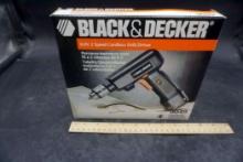 Black & Decker 6.0V 2 Speed Cordless Drill/Driver