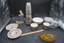 Coffee Thermos, Relish Dish, Cups, Plates, Bowls, Figurienm