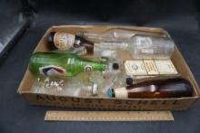Assorted Glass Bottles & Ink Containers