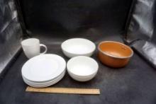 Threshold Plates, Mug, Bowls & Pot