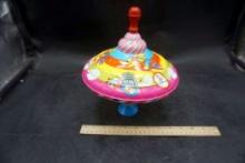 Colorful Tin Toy Top