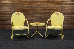 Shell Table and Chairs Set