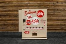 Hot Beverage Mix Coin-Operated Dispenser