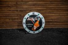 Nesbitt's Orange Drink Lighted Clock by American Retro