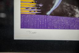 1988 James Dean Silkscreen Print by Richard Duardo