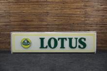 Lotus Dealership Large Lighted Exterior Sign