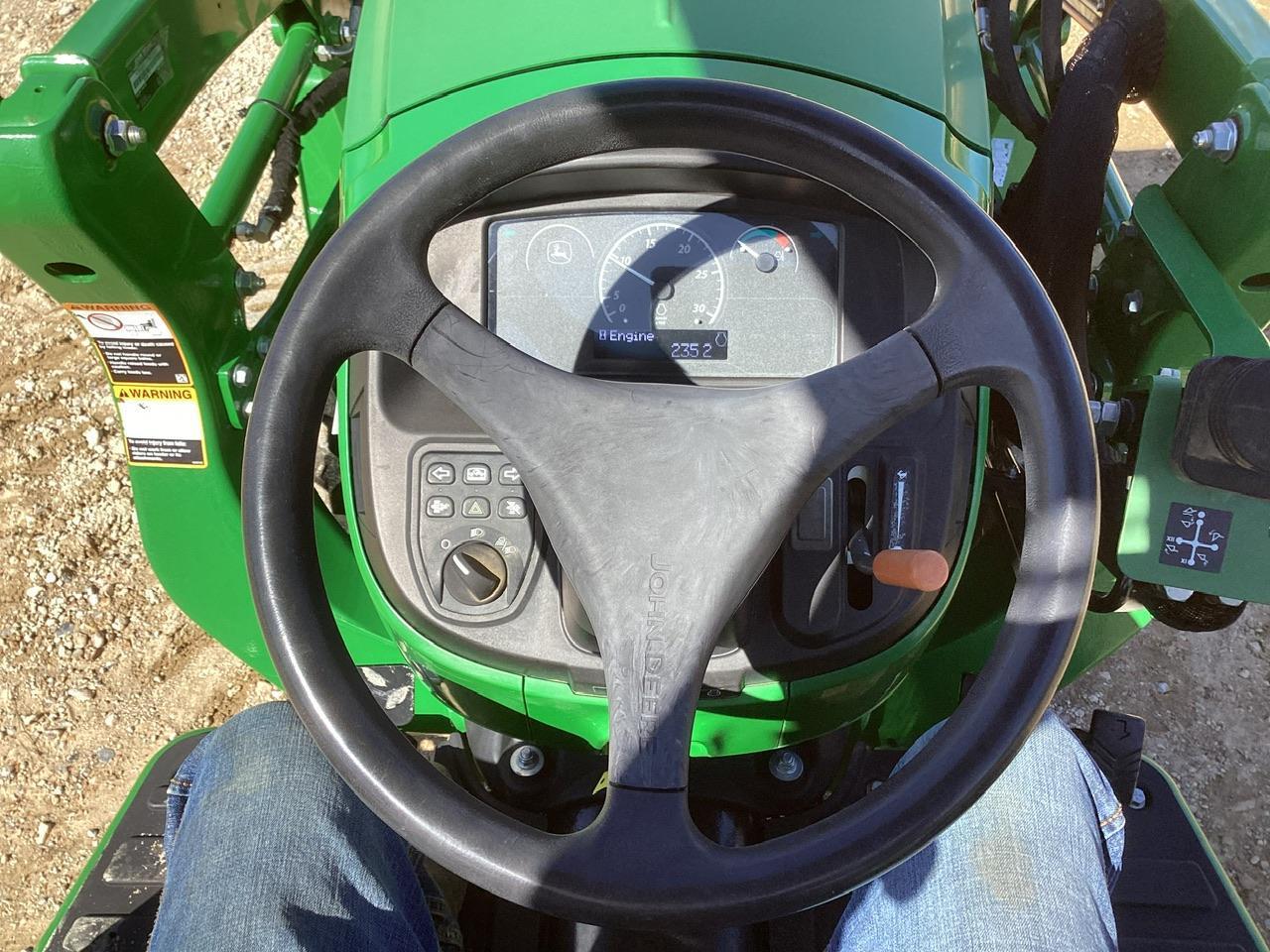 2019 John Deere 3032E Tractor W/ JD 300E Loader