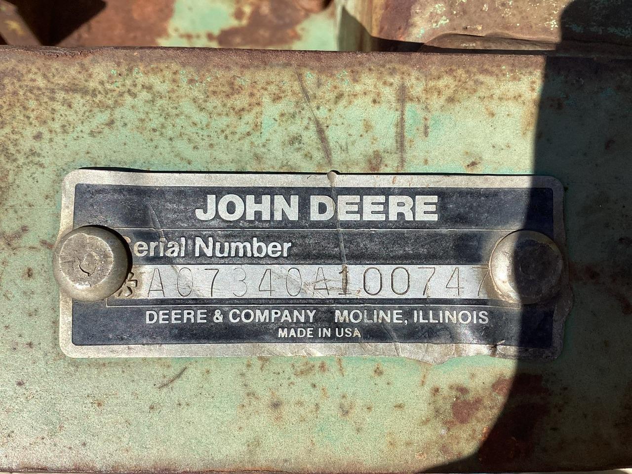 John Deere 7300 Planter